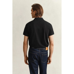 GANT REG SHIELD SS PIQUE POLO 2210 005 BLACK