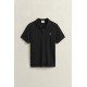 GANT REG SHIELD SS PIQUE POLO 2210 005 BLACK