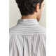 GANT REG CLASSIC POPLIN STRIPE SHIRT 3000130 032-PEWTER GREY