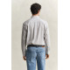 GANT REG CLASSIC POPLIN STRIPE SHIRT 3000130 032-PEWTER GREY