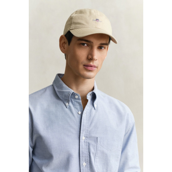 GANT SHIELD COTTON TWILL CAP 9901311 200-OAT BEIGE 