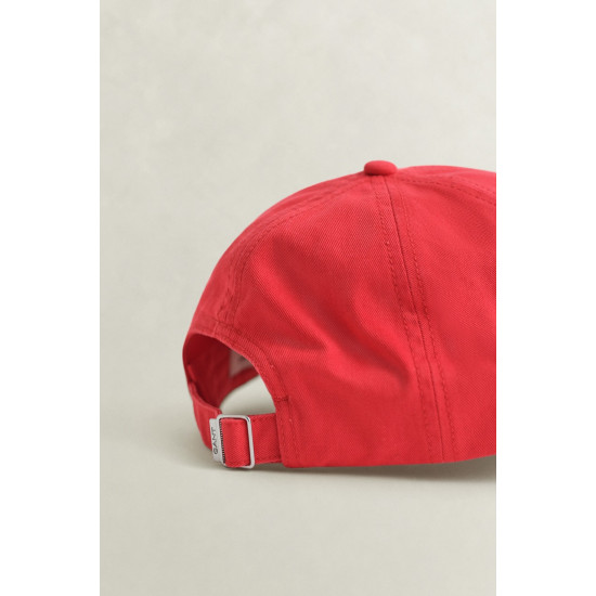 GANT SHIELD COTTON TWILL CAP 9901311 641-ROSE RED 