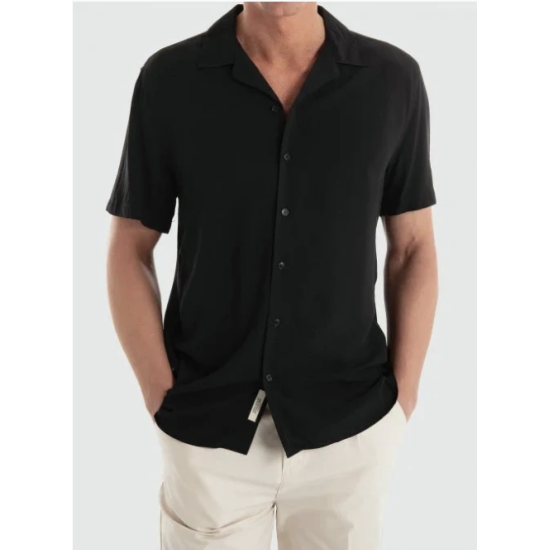 GIANNI LUPO SHORT SLEEVE SHIRT GL7678S-S26 BLACK 