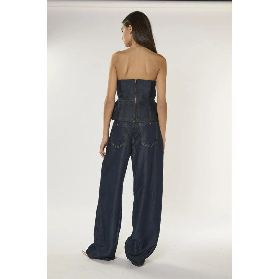 GLAMOROUS LADIES JEANS AN5547 AO39-DARK INDIGO
