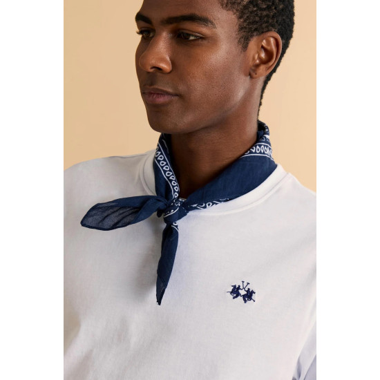 LA MARTINA T-SHIRT CCMR14 00001-OPTIC WHITE