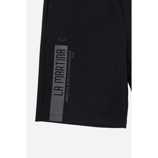 LA MARTINA BERMUDA SHORTS MCB001 09999-BLACK