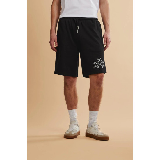 LA MARTINA BERMUDA SHORTS MCB003 09999-BLACK