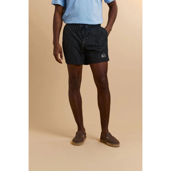 LA MARTINA SWIMSHORTS MCM001 09999-BLACK