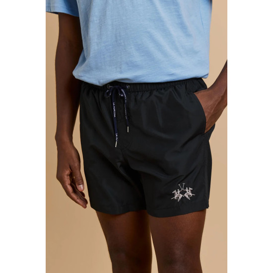 LA MARTINA SWIMSHORTS MCM001 09999-BLACK