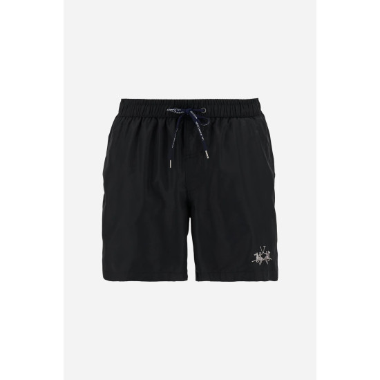 LA MARTINA SWIMSHORTS MCM001 09999-BLACK