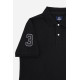 LA MARTINA SS POLO SHIRT MCP300 09999-BLACK
