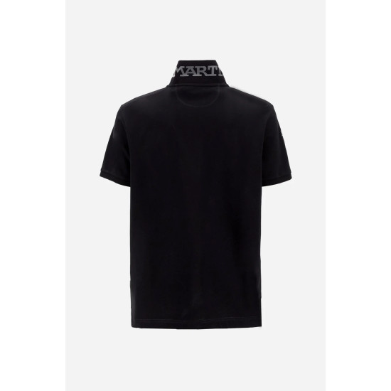 LA MARTINA SS POLO SHIRT MCP300 09999-BLACK