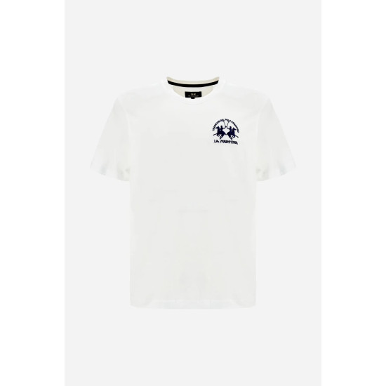 LA MARTINA T-SHIRT MCR009 00001-OPTIC WHITE