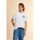LA MARTINA T-SHIRT MCR009 00001-OPTIC WHITE