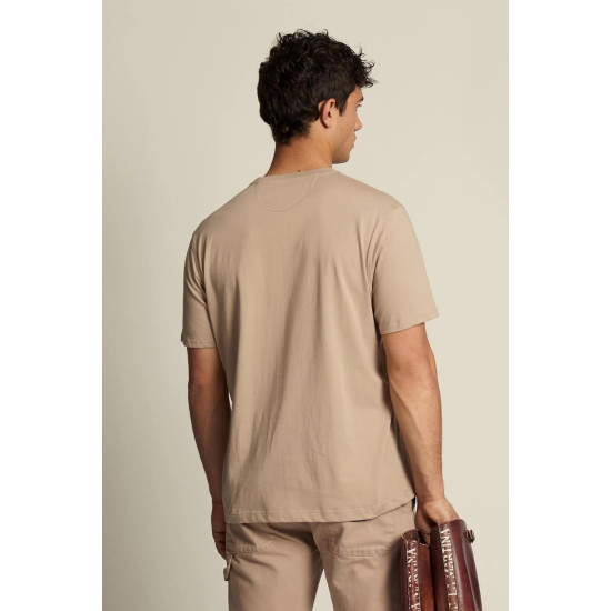 LA MARTINA T-SHIRT MCR009 04167-HUMUS
