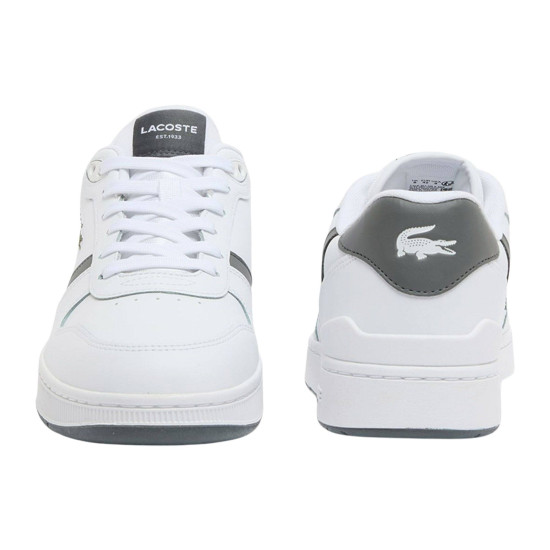 LACOSTE TCLIP SET 51SMA0167 2A7-WHT DK GREY