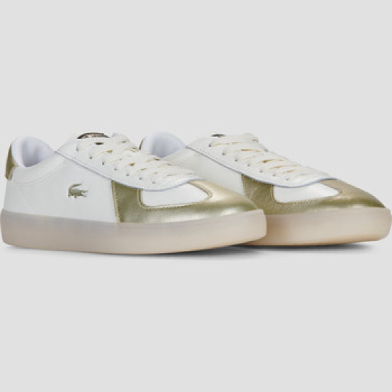 LACOSTE BASESHOT PRO 751SFA0138 06B-OFF WHT/GLD
