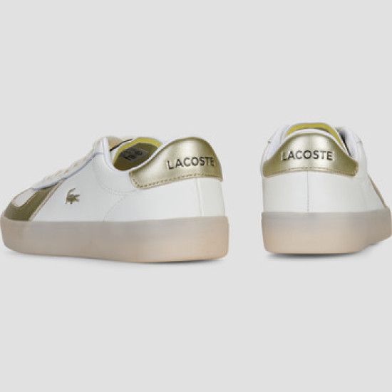 LACOSTE BASESHOT PRO 751SFA0138 06B-OFF WHT/GLD