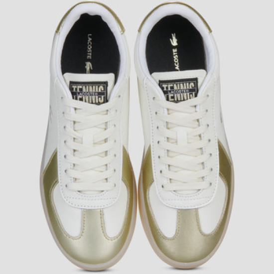 LACOSTE BASESHOT PRO 751SFA0138 06B-OFF WHT/GLD
