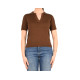 MARKUP KNIT POLO F12 CON BORDINI LURE MW1600032 CACAO