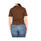 MARKUP KNIT POLO F12 CON BORDINI LURE MW1600032 CACAO
