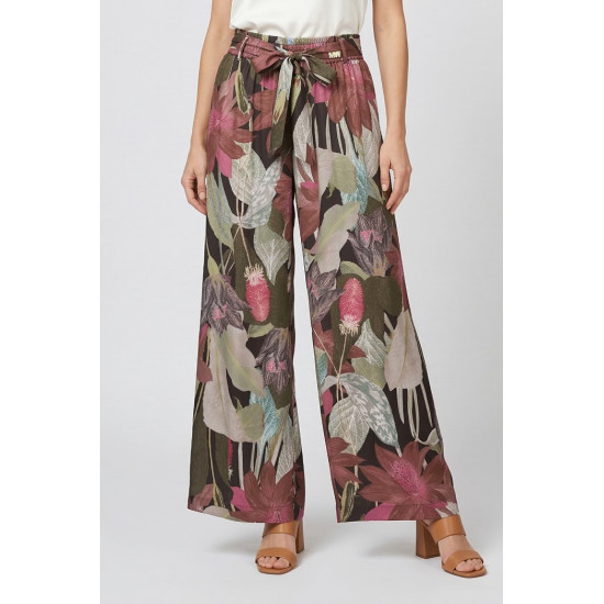 MARKUP PANTS IN RASO STAMPA GIUNGLA MW1650125 FLORAL