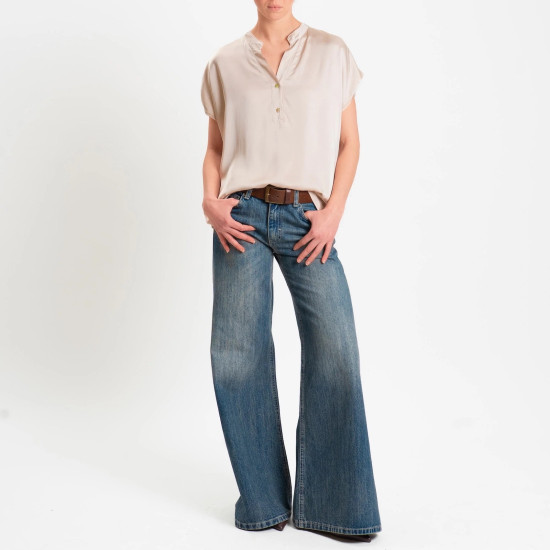MOTEL SATIN TOP G147B22R AVENA