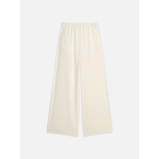SCOTCH & SODA ΕLENI JAQUARD HIGH RISE WIDE LEG PANTS ULH0136 U137-EGGNOG