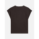 SCOTCH & SODA EMBROIDERED VNECK TSHIRT U9A01297T U014-METEORITE