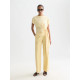 SCOTCH & SODA KNOTTED SLASH NECH TSHIRT U9A01300T U742-PARSNIP