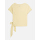SCOTCH & SODA KNOTTED SLASH NECH TSHIRT U9A01300T U742-PARSNIP