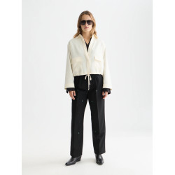 SCOTCH & SODA UTILITY SHIRT U9B01336T U137-EGGNOG