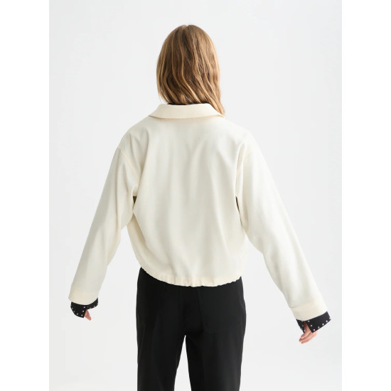 SCOTCH & SODA UTILITY SHIRT U9B01336T U137-EGGNOG