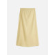 SCOTCH & SODA LINEN WRAP SKIRT UFS01387F U742-PARSNIP