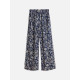 SCOTCH & SODA ELENI PRINTED HIGH RISE WIDE LEG PULL ON PANTS ULH01345F V497-LUCKY BANDANA DRESS BLUES