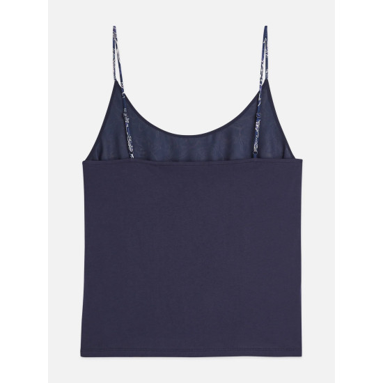 SCOTCH & SODA PRINTED JERSEY BACK TANK TOP U9A01278T V497-LUCKY BANDANA DRESS BLUES