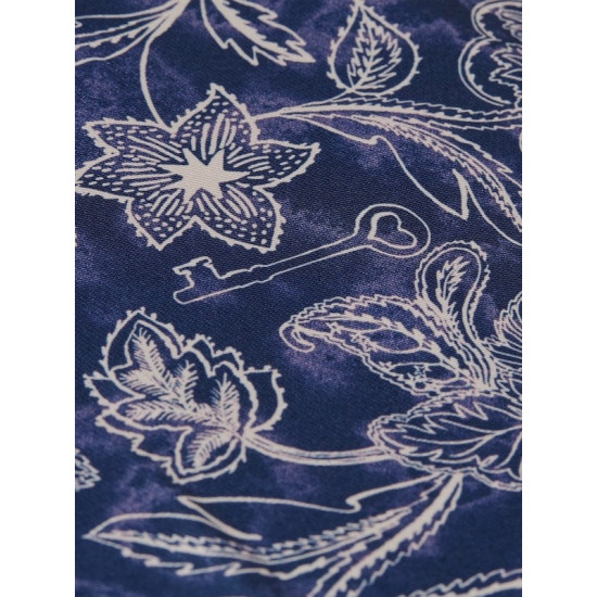 SCOTCH & SODA PRINTED JERSEY BACK TANK TOP U9A01278T V497-LUCKY BANDANA DRESS BLUES