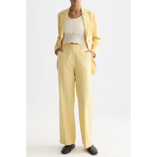 SCOTCH & SODA EDIE HIGH RISE WIDE LEG PANTS ULH01351F U742-PARSNIP