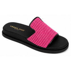 SO CHIC SLIDE SANDALS FAIRY 2000 13-FUCHSIA 