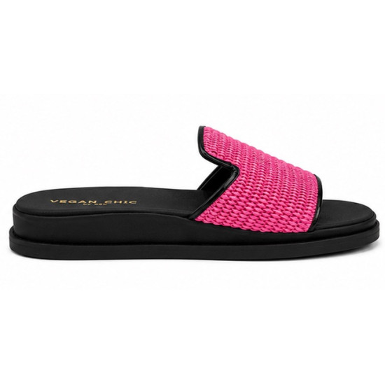 SO CHIC SLIDE SANDALS FAIRY 2000 13-FUCHSIA 