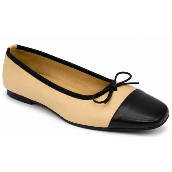 SO CHIC BY VSK CELINE FLATS 5238 06-BEIGE