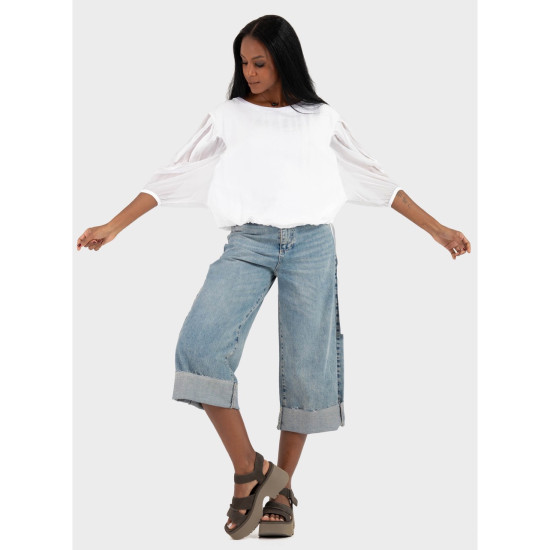 SOUVENIR BERMUDA C39S0028 DENIM 