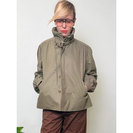 SOUVENIR TRENCH JACKET D39V0093 NERO