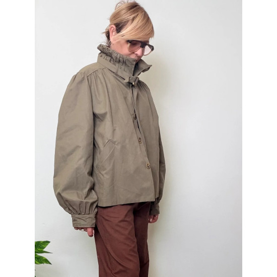 SOUVENIR TRENCH JACKET D39V0093 NERO