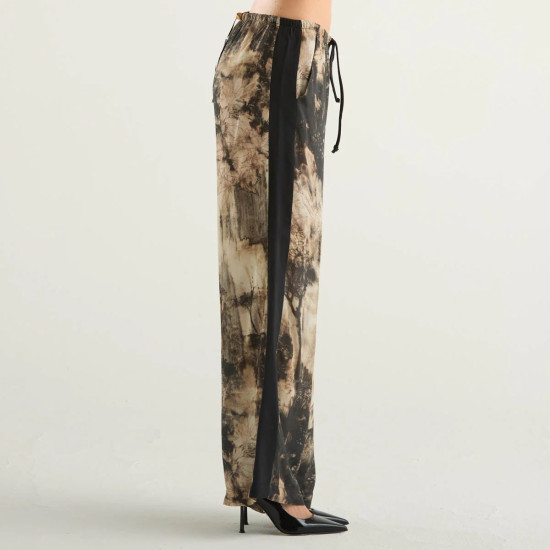 SOUVENIR WIDE LEG TROUSERS S39M0291 SABBIA 