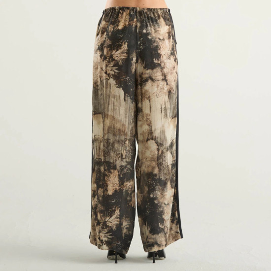 SOUVENIR WIDE LEG TROUSERS S39M0291 SABBIA 