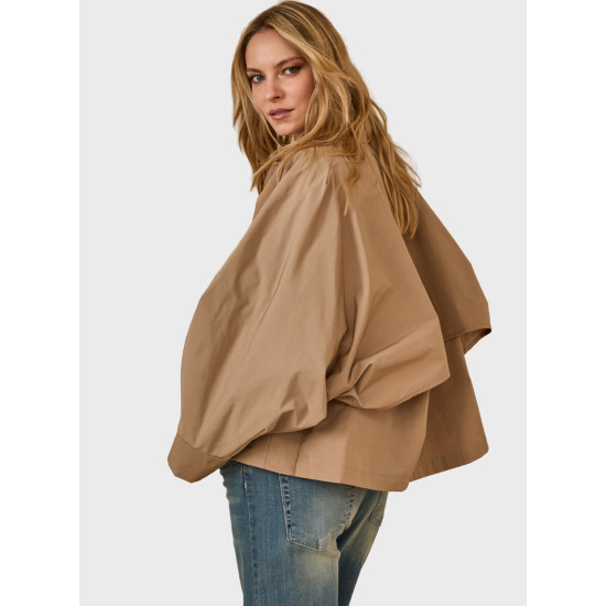 SOUVENIR TRENCH LIGHTWEIGHT JACKET W39S0241 BEIGE