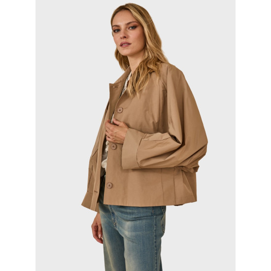 SOUVENIR TRENCH LIGHTWEIGHT JACKET W39S0241 BEIGE