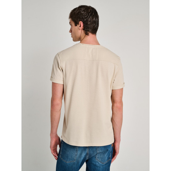 STAFF MATEO MAN TSHIRT WIDE FIT 64-022.055 N9947-STONE  
