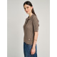  STAFF KATE POLO SHORT SLEEVE KNIT 63-201.055 N0076-TAUPE